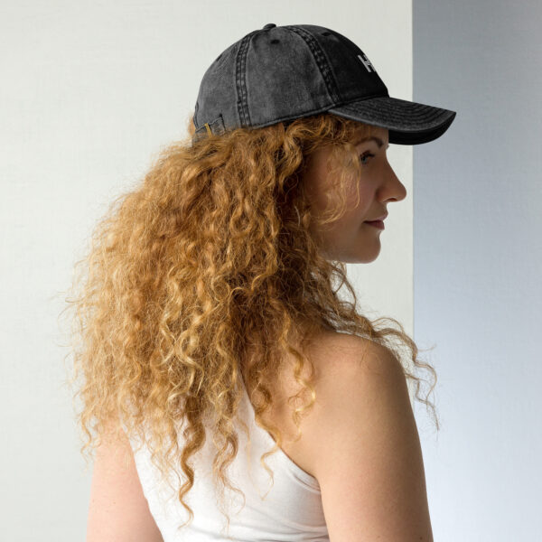 Vintage Cotton Twill Cap - Image 2
